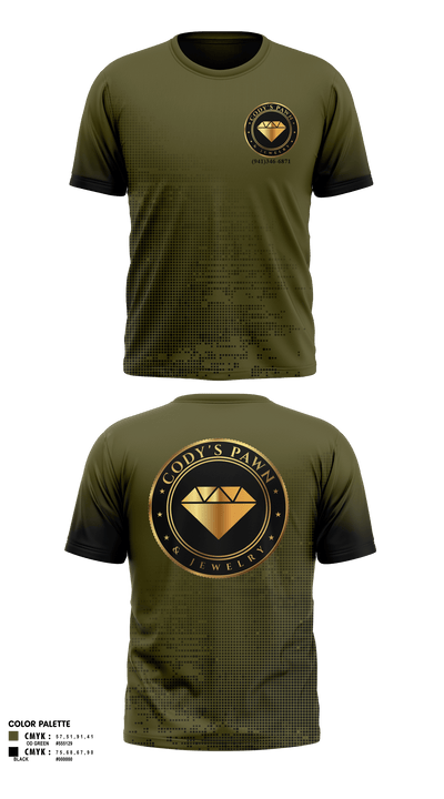 Cody’s Pawn & Jewelry 44896793 Short Sleeve Performance Shirt - 1