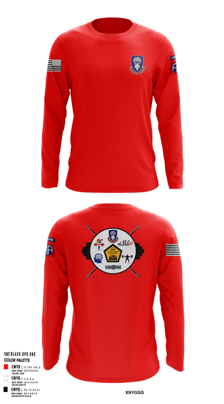 Long Sleeve Performance Shirt, 82nd ADSB H2F, Army, Teamtime, Team time, sublimation, custom sports apparel, team uniforms, spirit wear, spiritwear, sports uniforms, custom shirts, team store, custom team store, fundraiser sports, apparel fundraiser