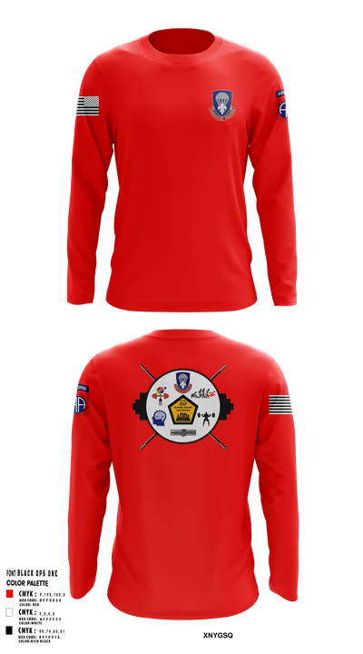 82nd ADSB H2F 64570500 Long Sleeve Performance Shirt - 17