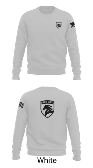 Crew Neck Sweatshirt, DARKHORSE, , Teamtime, Team time, sublimation, custom sports apparel, team uniforms, spirit wear, spiritwear, sports uniforms, custom shirts, team store, custom team store, fundraiser sports, apparel fundraiser