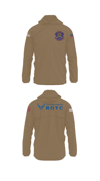Windbreaker, Detachment 035, Air Force, Teamtime, Team time, sublimation, custom sports apparel, team uniforms, spirit wear, spiritwear, sports uniforms, custom shirts, team store, custom team store, fundraiser sports, apparel fundraiser