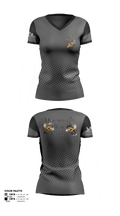 Dreamer's Toy Chest 40783887 Women's Short Sleeve V-neck Shirt - 1