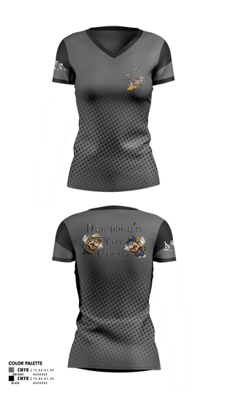 Womens Short Sleeve Vneck Shirt, Dreamer's Toy Chest, , Teamtime, Team time, sublimation, custom sports apparel, team uniforms, spirit wear, spiritwear, sports uniforms, custom shirts, team store, custom team store, fundraiser sports, apparel fundraiser