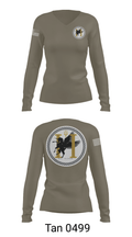 TCC2 37454009 Women's Long Sleeve V-neck Shirt - 73