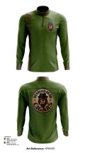 Bearded Bear Cigars 58780809 Quarter Zip Jacket - 105