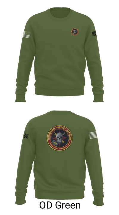 Battle Space Surveillance Company 88540160 Crew Neck Sweatshirt - 45