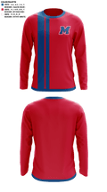 Martinsville High School Cheer 58334733 Long Sleeve Performance Shirt - 41