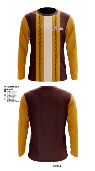 Long Sleeve Performance Shirt, Samurai, Men's Soccer, Teamtime, Team time, sublimation, custom sports apparel, team uniforms, spirit wear, spiritwear, sports uniforms, custom shirts, team store, custom team store, fundraiser sports, apparel fundraiser