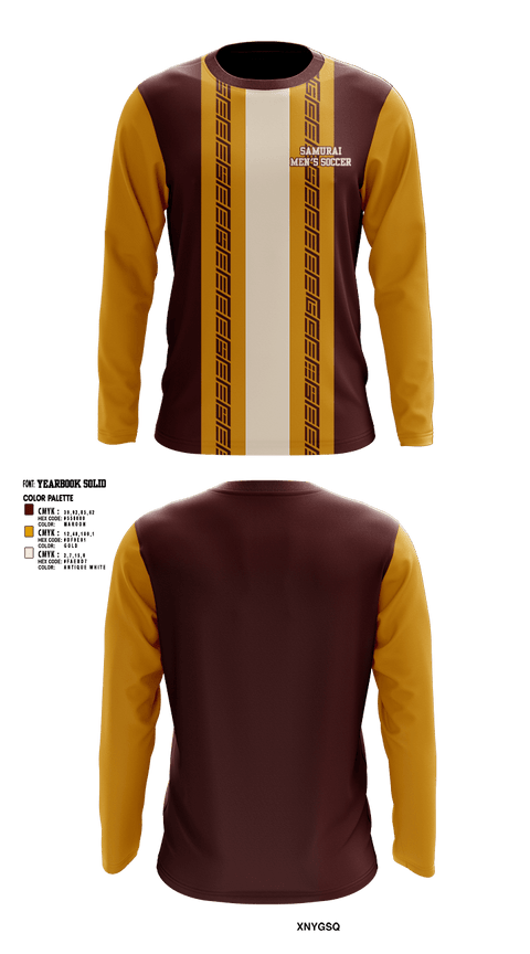 Long Sleeve Performance Shirt, Samurai, Men's Soccer, Teamtime, Team time, sublimation, custom sports apparel, team uniforms, spirit wear, spiritwear, sports uniforms, custom shirts, team store, custom team store, fundraiser sports, apparel fundraiser
