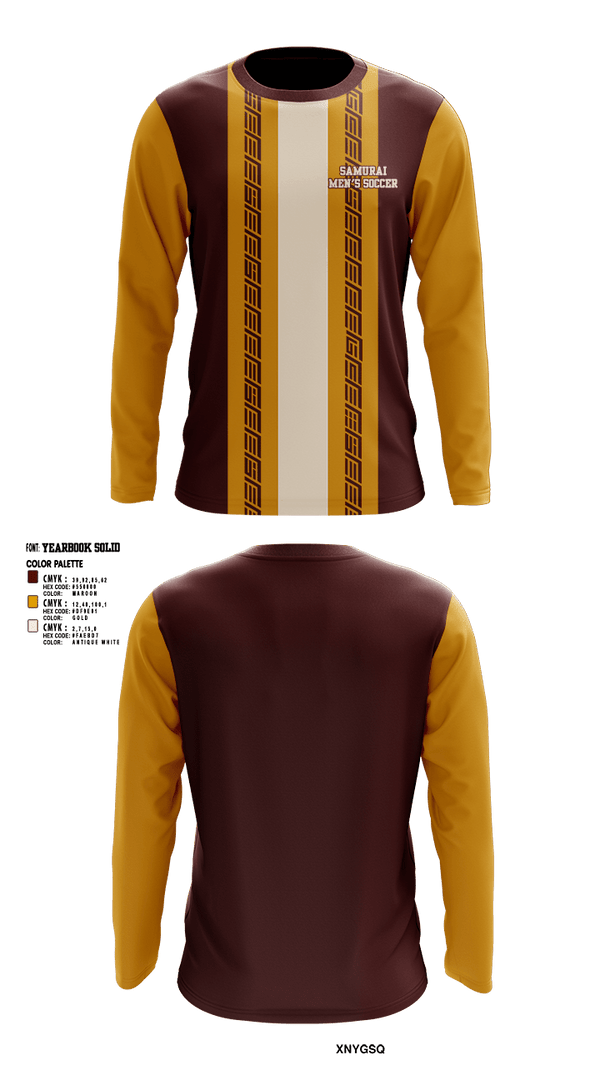 Long Sleeve Performance Shirt, Samurai, Men's Soccer, Teamtime, Team time, sublimation, custom sports apparel, team uniforms, spirit wear, spiritwear, sports uniforms, custom shirts, team store, custom team store, fundraiser sports, apparel fundraiser