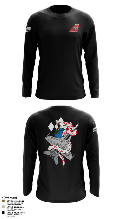 VFA-102 23546693 Long Sleeve Performance Shirt 3