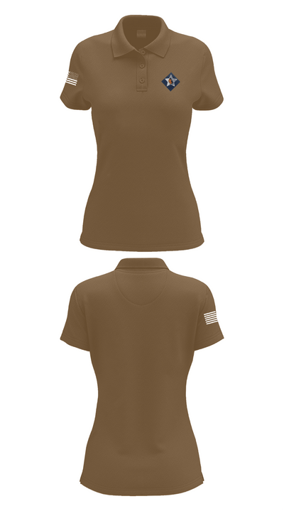 3/6 India Company 67137202 Women's Short Sleeve Performance Polo  - 15