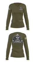 COACH ELI 1524794 Women's Long Sleeve V-neck Shirt - 16