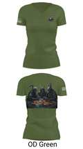 Emory S. Land 37884123 Women's Short Sleeve V-neck Shirt - 46