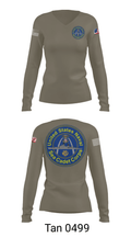 Battleship misssouri 47283625 Women's Long Sleeve V-neck Shirt - 73