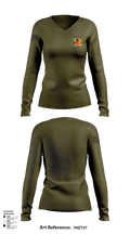 2nd Reg 65424658 Women's Long Sleeve V-neck Shirt - 136