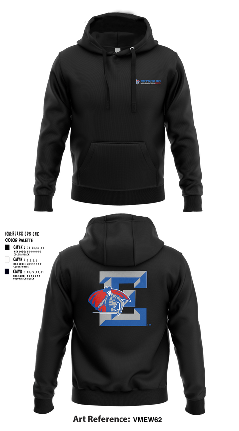 Hoodie, Estacado High School Cheer, Cheer, Teamtime, Team time, sublimation, custom sports apparel, team uniforms, spirit wear, spiritwear, sports uniforms, custom shirts, team store, custom team store, fundraiser sports, apparel fundraiser