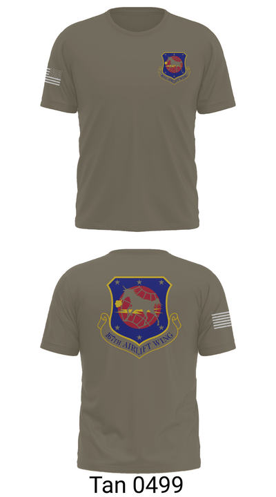 167th air wing 60974833 Old School Cotton Feel Shirt - 70
