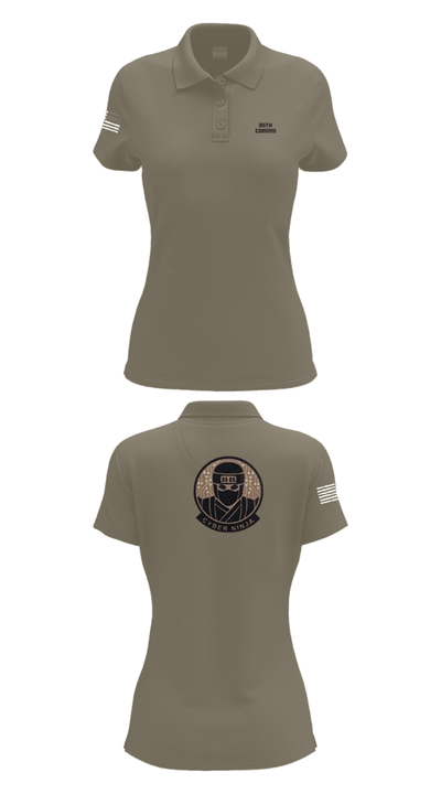 35th COMMS 55833668 Women's Short Sleeve Performance Polo  - 75