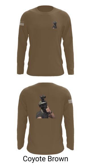 Long Sleeve Performance Shirt, 1st marine divison, , Teamtime, Team time, sublimation, custom sports apparel, team uniforms, spirit wear, spiritwear, sports uniforms, custom shirts, team store, custom team store, fundraiser sports, apparel fundraiser