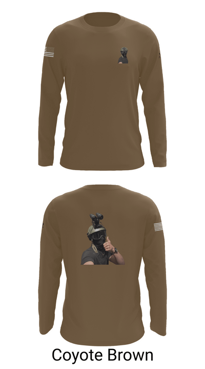 1st marine divison 61808262 Long Sleeve Performance Shirt 6