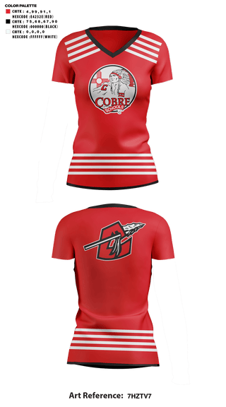 Womens Short Sleeve Vneck Shirt, Cobre High School Cheer, Cheer, Teamtime, Team time, sublimation, custom sports apparel, team uniforms, spirit wear, spiritwear, sports uniforms, custom shirts, team store, custom team store, fundraiser sports, apparel fundraiser