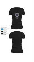 Howland Hook Marine Terminal 56370038 Women's Short Sleeve V-neck Shirt - 37