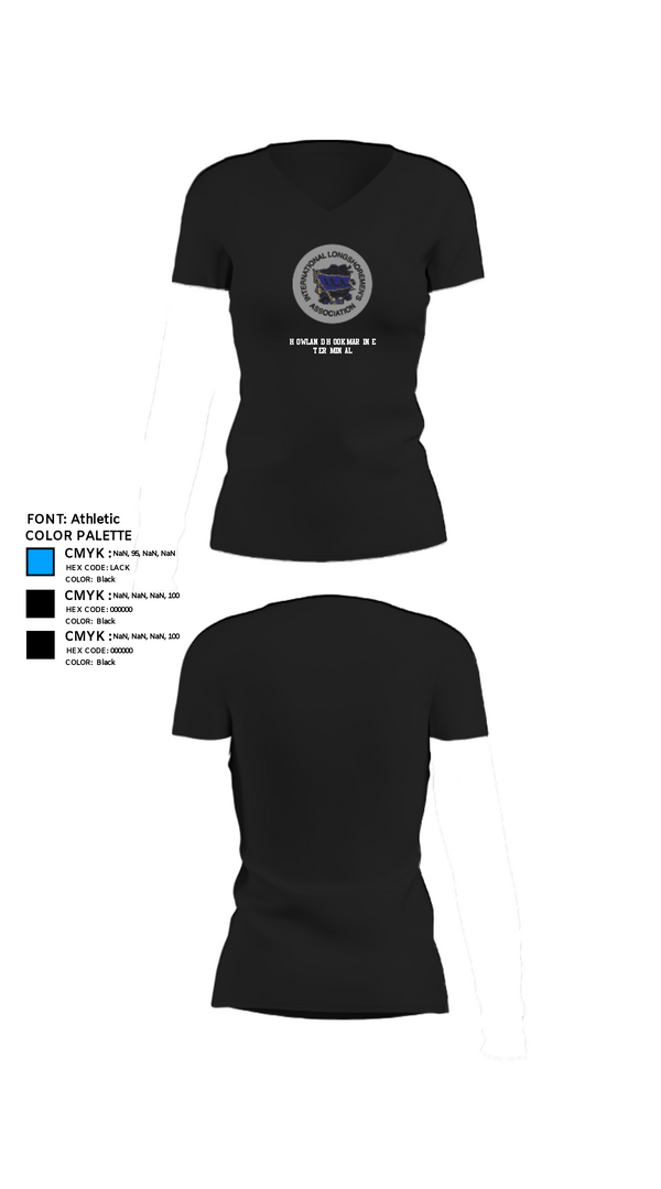 Womens Short Sleeve Vneck Shirt, Howland Hook Marine Terminal, , Teamtime, Team time, sublimation, custom sports apparel, team uniforms, spirit wear, spiritwear, sports uniforms, custom shirts, team store, custom team store, fundraiser sports, apparel fundraiser