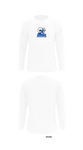 Port Chester High School Bowling 50203613 Long Sleeve Performance Shirt - 8