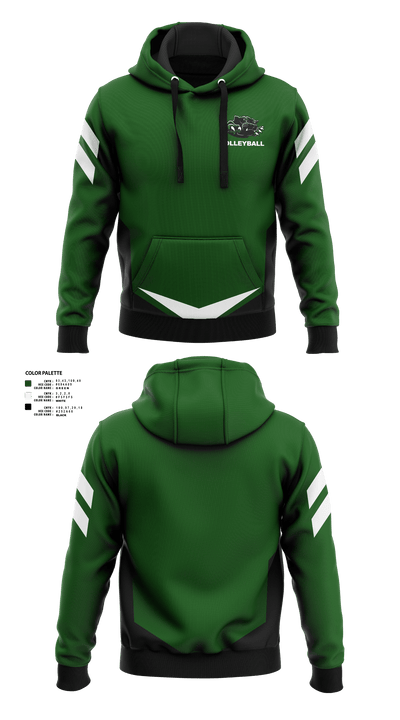 Panthers Volleyball 30549328 Hoodie - 50