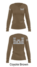 250TH ENGINEERING COMPANY 59783963 Women's Long Sleeve V-neck Shirt -1 16