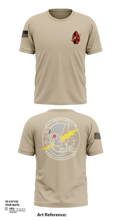 7th Communication Bn 61854612 Short Sleeve Performance Shirt - 124