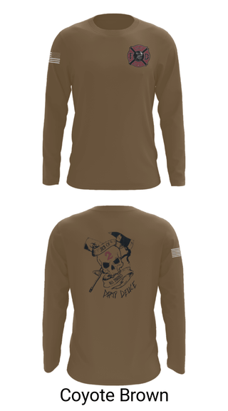 Long Sleeve Performance Shirt, 386th ECES/CEF, Fire Department, Teamtime, Team time, sublimation, custom sports apparel, team uniforms, spirit wear, spiritwear, sports uniforms, custom shirts, team store, custom team store, fundraiser sports, apparel fundraiser