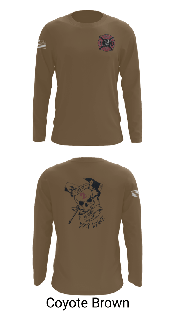 Long Sleeve Performance Shirt, 386th ECES/CEF, Fire Department, Teamtime, Team time, sublimation, custom sports apparel, team uniforms, spirit wear, spiritwear, sports uniforms, custom shirts, team store, custom team store, fundraiser sports, apparel fundraiser