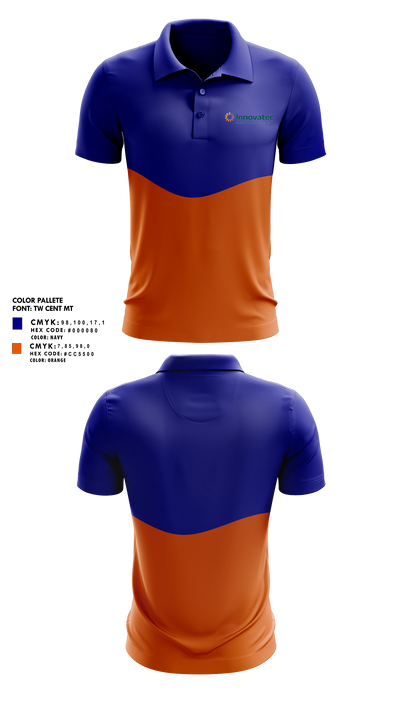 Innovatec 11373900 Short Sleeve Performance Polo - 1
