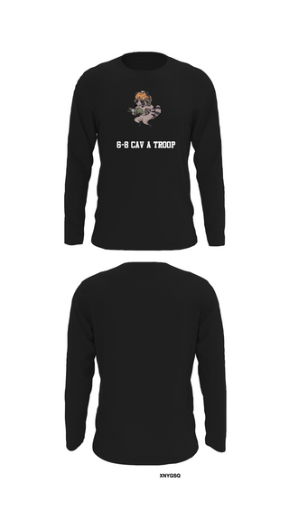 Long Sleeve Performance Shirt, 6-8 CAV A Troop, Army, Teamtime, Team time, sublimation, custom sports apparel, team uniforms, spirit wear, spiritwear, sports uniforms, custom shirts, team store, custom team store, fundraiser sports, apparel fundraiser
