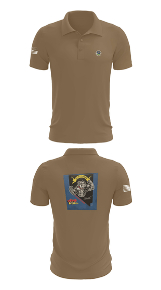 Short Sleeve Performance Polo, 152 Port Dawgs, Air Force, Teamtime, Team time, sublimation, custom sports apparel, team uniforms, spirit wear, spiritwear, sports uniforms, custom shirts, team store, custom team store, fundraiser sports, apparel fundraiser