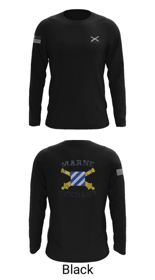 Long Sleeve Performance Shirt, 3ID divarty3ID DIVARTY, Army, Teamtime, Team time, sublimation, custom sports apparel, team uniforms, spirit wear, spiritwear, sports uniforms, custom shirts, team store, custom team store, fundraiser sports, apparel fundraiser