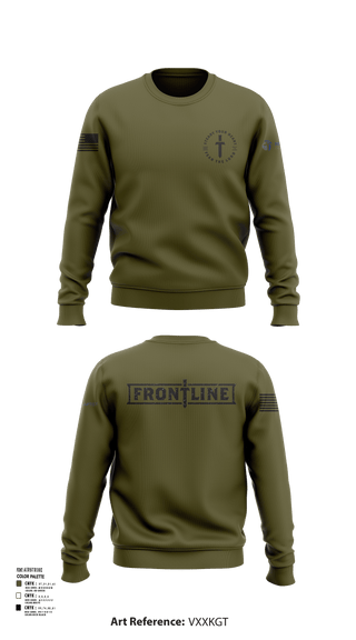 Crew Neck Sweatshirt, Friends Baptist Church, , Teamtime, Team time, sublimation, custom sports apparel, team uniforms, spirit wear, spiritwear, sports uniforms, custom shirts, team store, custom team store, fundraiser sports, apparel fundraiser