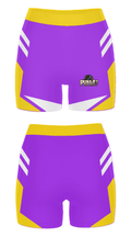Prairie View A&M University Tennis 36400712 Women's Compression Shorts - 22