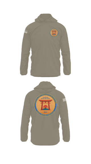 Windbreaker, 835th Transportation BN, Army, Teamtime, Team time, sublimation, custom sports apparel, team uniforms, spirit wear, spiritwear, sports uniforms, custom shirts, team store, custom team store, fundraiser sports, apparel fundraiser