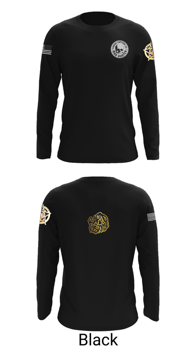 T. BLACK SECURITY SERVICES 55928039 Long Sleeve Performance Shirt 26