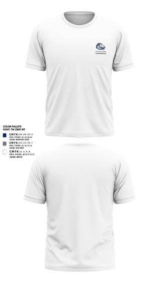 Short Sleeve Performance Shirt, Coahulla Creek, Swimming, Teamtime, Team time, sublimation, custom sports apparel, team uniforms, spirit wear, spiritwear, sports uniforms, custom shirts, team store, custom team store, fundraiser sports, apparel fundraiser