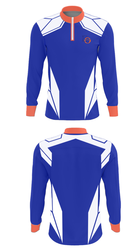 Quarter Zip Jacket, East Orange County Little League, Baseball, Teamtime, Team time, sublimation, custom sports apparel, team uniforms, spirit wear, spiritwear, sports uniforms, custom shirts, team store, custom team store, fundraiser sports, apparel fundraiser