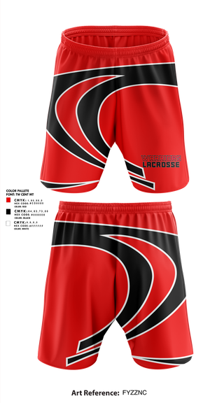 Athletic Shorts With Pockets, Woodland Warriors Lacrosse, Men's Lacrosse, Teamtime, Team time, sublimation, custom sports apparel, team uniforms, spirit wear, spiritwear, sports uniforms, custom shirts, team store, custom team store, fundraiser sports, apparel fundraiser
