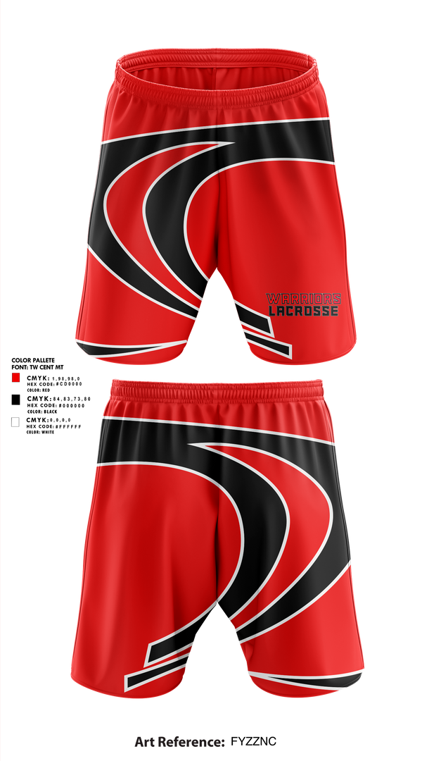 Athletic Shorts With Pockets, Woodland Warriors Lacrosse, Men's Lacrosse, Teamtime, Team time, sublimation, custom sports apparel, team uniforms, spirit wear, spiritwear, sports uniforms, custom shirts, team store, custom team store, fundraiser sports, apparel fundraiser