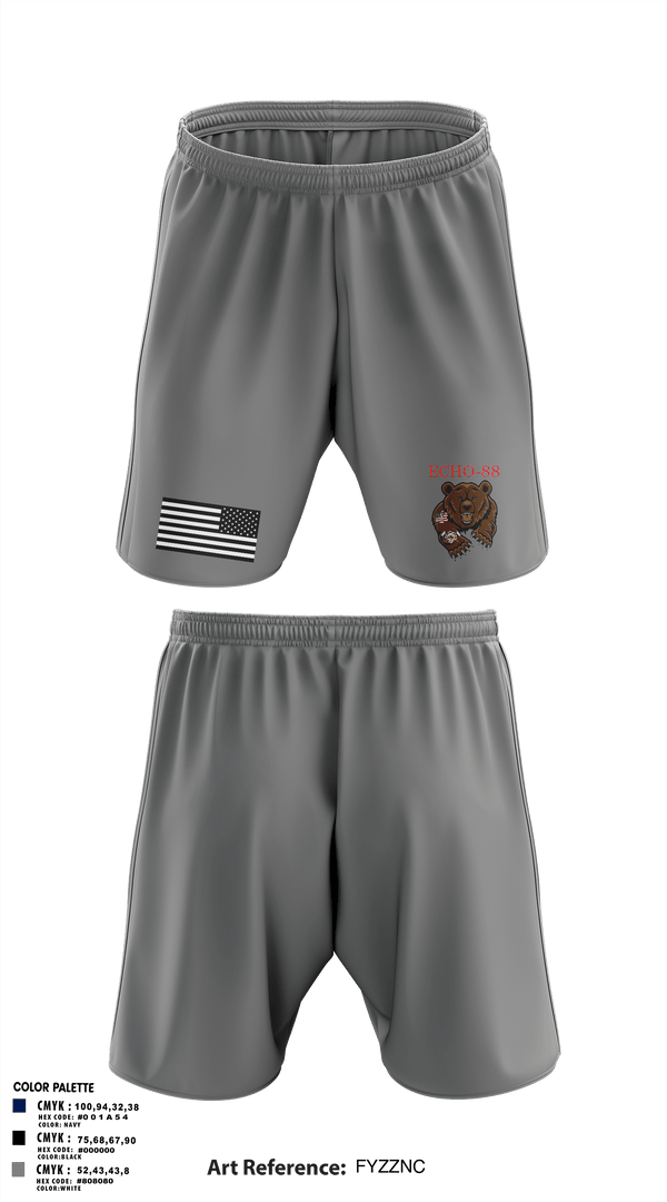 Athletic Shorts With Pockets, ECHO-88ECHO-88ECHO-88, , Teamtime, Team time, sublimation, custom sports apparel, team uniforms, spirit wear, spiritwear, sports uniforms, custom shirts, team store, custom team store, fundraiser sports, apparel fundraiser