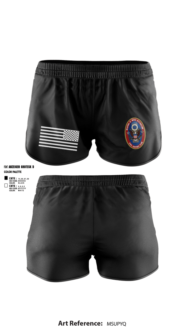 Ranger Panties, 95th WMD CST, National Guard, Teamtime, Team time, sublimation, custom sports apparel, team uniforms, spirit wear, spiritwear, sports uniforms, custom shirts, team store, custom team store, fundraiser sports, apparel fundraiser