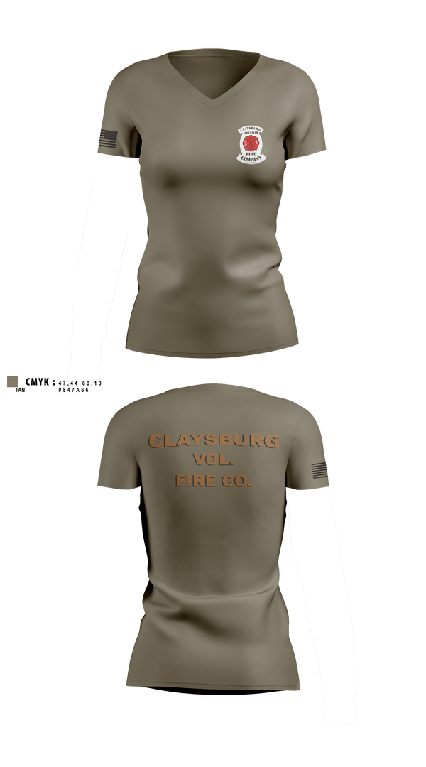 Womens Short Sleeve Vneck Shirt, CVFC, , Teamtime, Team time, sublimation, custom sports apparel, team uniforms, spirit wear, spiritwear, sports uniforms, custom shirts, team store, custom team store, fundraiser sports, apparel fundraiser