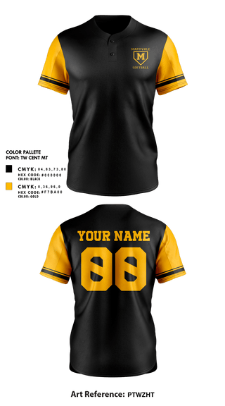 Two Button Softball Jersey, Maryvale High School, Softball, Teamtime, Team time, sublimation, custom sports apparel, team uniforms, spirit wear, spiritwear, sports uniforms, custom shirts, team store, custom team store, fundraiser sports, apparel fundraiser